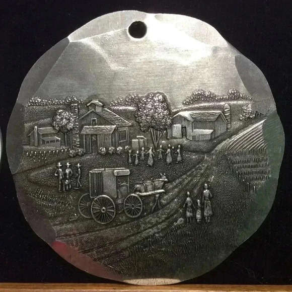 𝅺🔨💥WENDEL August 3 Forged Metal Ornaments 🔨💥 - Picture 3 of 7